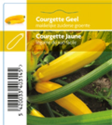 Courgette geel (tray 12 pot)